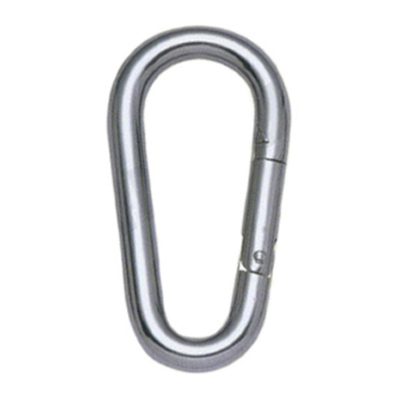 DIN5299 B Metal Straight Large Spring Snap Hooks Zinc Plated M12 X 140