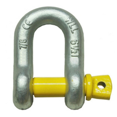 1/4 Inch Galvanized Screw Alloy Steel Pin Chain Shackles ISO9001