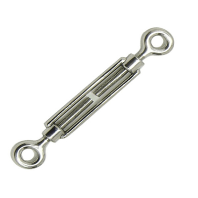 Polished Stainless Steel Rigging Hardware Stainless Steel Turnbuckles 5mm - 24mm