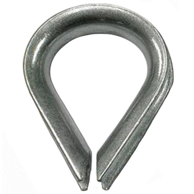 European Type Wire Rope Thimble  Commercial Heavy Duty Thimble M4 - M32