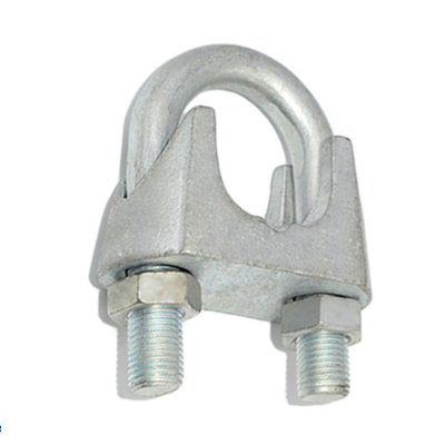 Electric Galvanized DIN741 Forged Cable Clamps Cable Rope Clips Carbon Steel