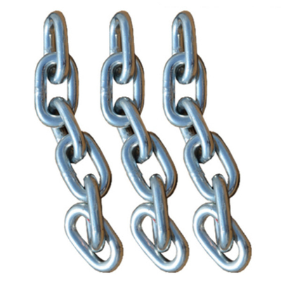 2mm To 32mm Round Steel Link Chain DIN766 Link Chain