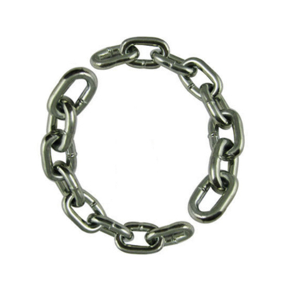 6mm 8mm Short Link Galvanised Chain DIN 5685 Chain 500N - 21200N
