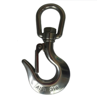 0.16kg - 1.52kg Stainless Steel Rigging Hardware Stainless Steel Lifting Hook M38