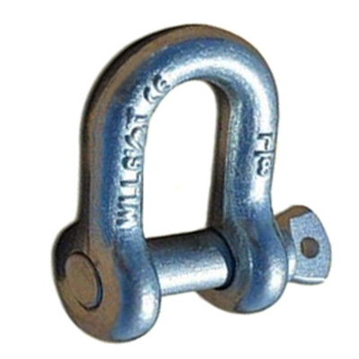 Galvanized Drop Forged Anchor Crosby Alloy Screw Pin Shackles 1/4&quot; - 2 ''