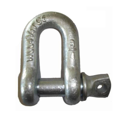Galvanized Drop Forged Anchor Crosby Alloy Screw Pin Shackles 1/4&quot; - 2 ''