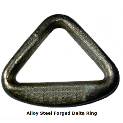 14mm - 16mm Forged D Ring  Forged Delta Ring Galvanized Alloy Steel