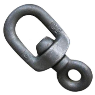 Self Color Carbon Steel Marine Rigging Hardware JIS Type Single Jaw Eye Swivel