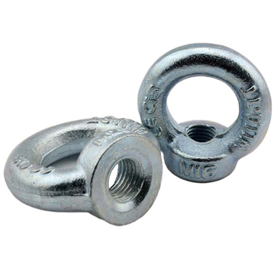 Carbon Steel Forged Eye Nut M6 To M100 Galvanized DIN 582 Eye Nut
