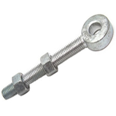 BZP  Electric Power Fittings Galvanized Mild Steel Eye Bolt