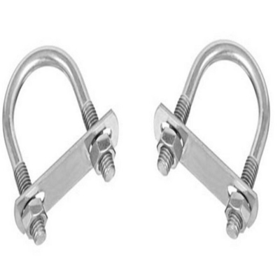 Zinc Plated Carbon Steel Horseshoe Shaped Bolts Galvanized U Type Bolt M6 50mm