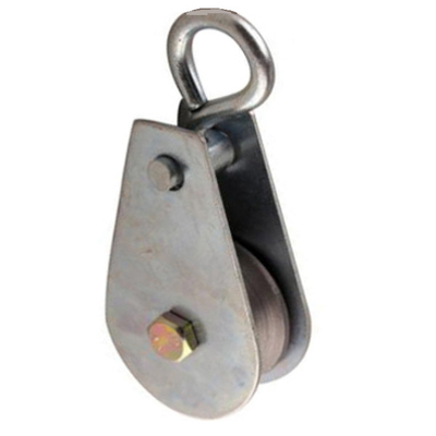 Galvanized Mini Pulley Block Mini Snatch Block 50kg To 300kg