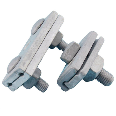 carbon steel Power Line Fittings hot forging HDG Surface Guy Wire Clamp