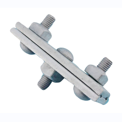 carbon steel Power Line Fittings hot forging HDG Surface Guy Wire Clamp
