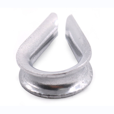 Hot Forged Electric Power Fittings HDG Guy Wire Thimble
