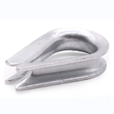 Hot Forged Electric Power Fittings HDG Guy Wire Thimble