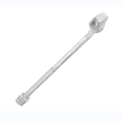 200mm - 450mm Electric Power Fittings HDG Thimble Eye Bolt