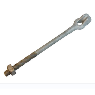 200mm - 450mm Electric Power Fittings HDG Thimble Eye Bolt