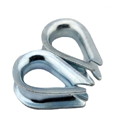 Commercial Metal Rope Thimble Round Rope 6mm To 24mm For Chain Fittings