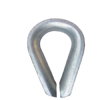 Galvanized Wire Rope Thimble Carbon Steel Light Duty Thimble US Type ISO9001