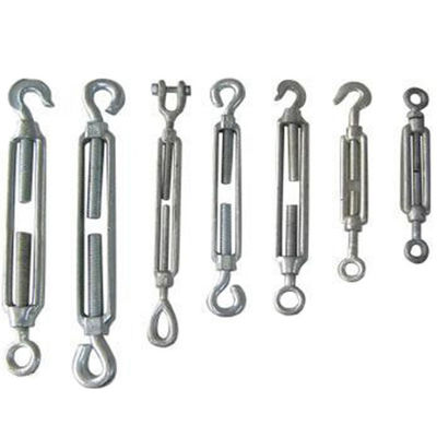 European Type Adjustable Turn Buckle Galvanized Turnbuckle Carbon Steel M20